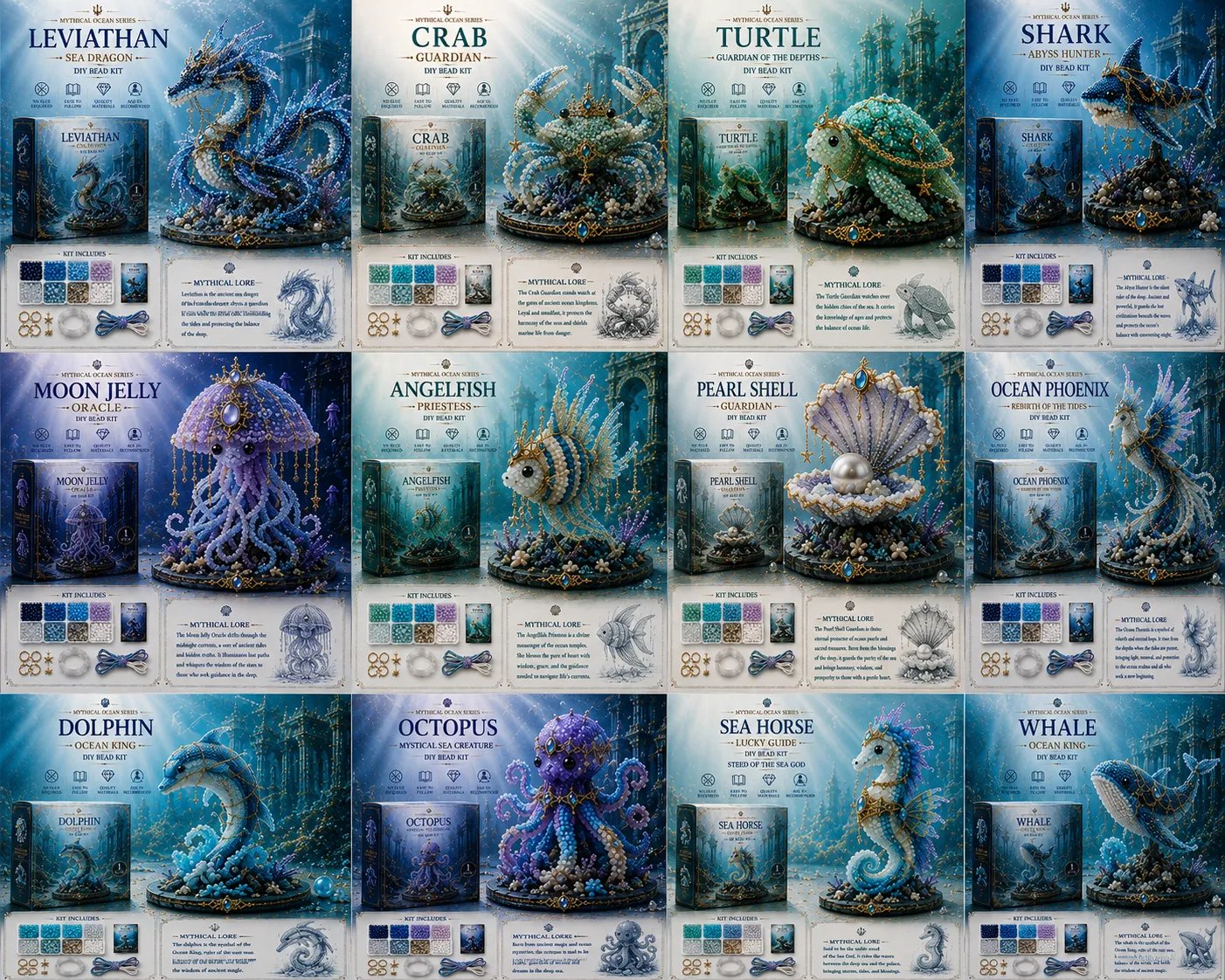 OceanCraft – Mythical Bead Creation Kit