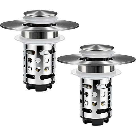 PureDrain – Stainless Steel Pop-Up Drain Stopper