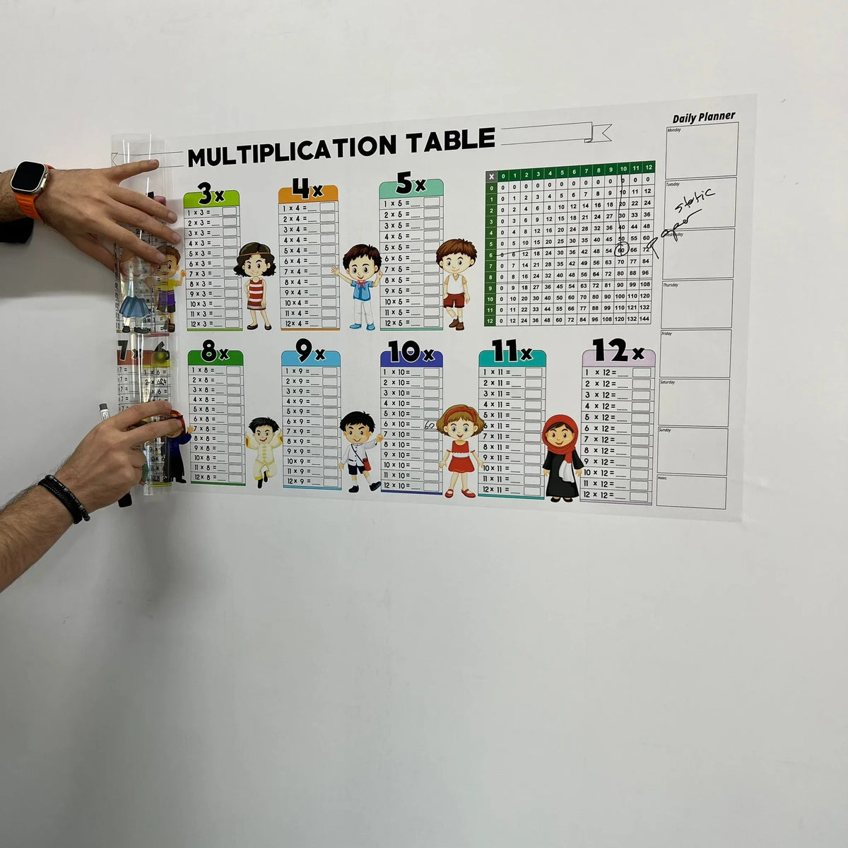 MultiplyFun – Interactive Dry Erase Math Chart