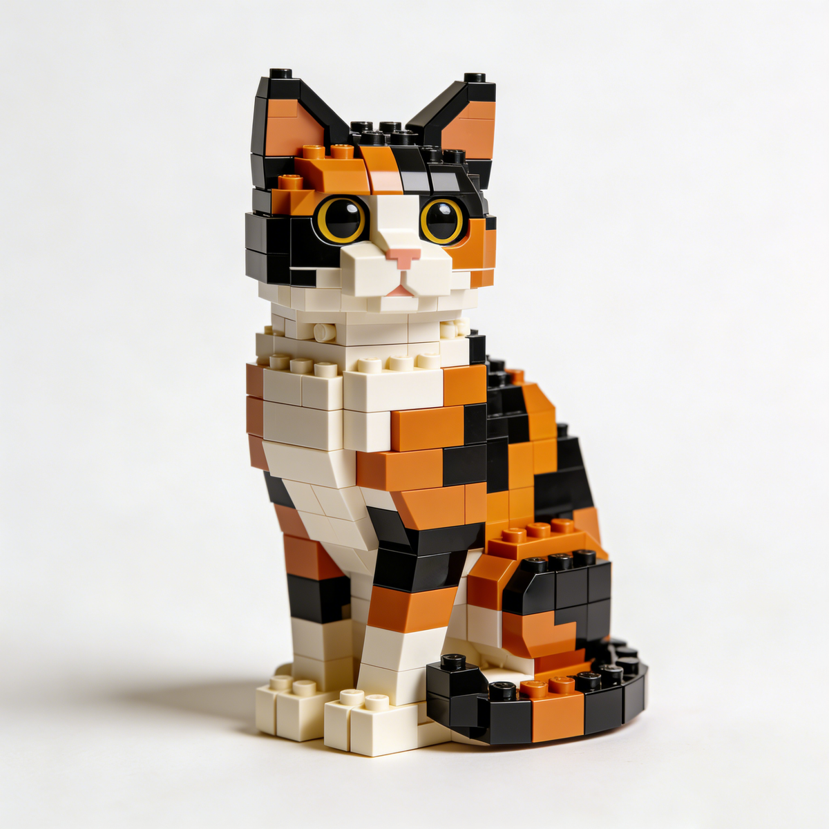 PawCraft – Detailed Feline Brick Model Collection