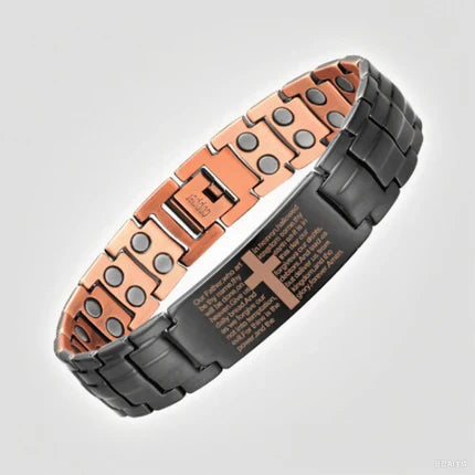MagnaBond ā Menās Pure Copper Magnetic Bracelet