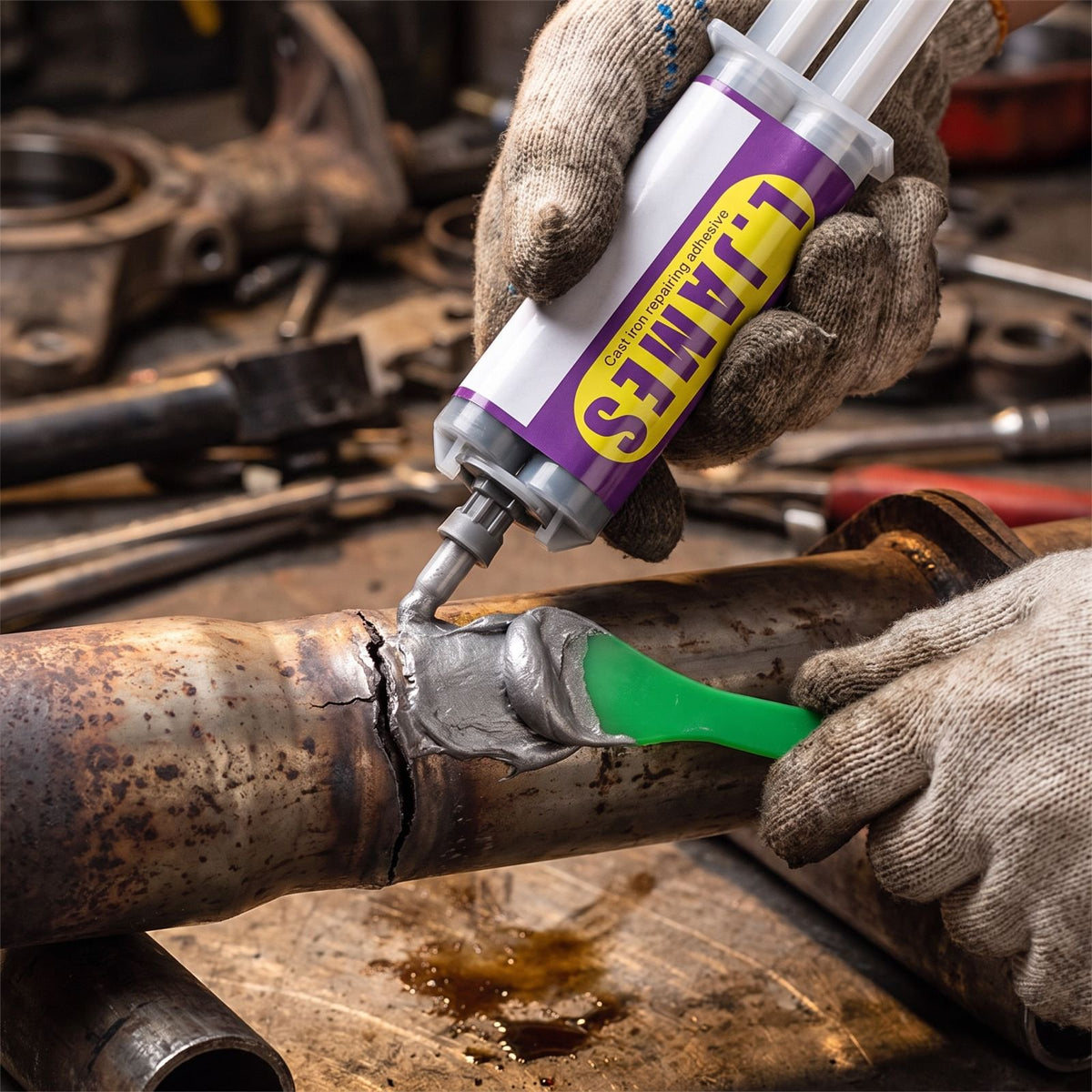 MetalBond – High-Strength Weld Repair Metal Adhesive