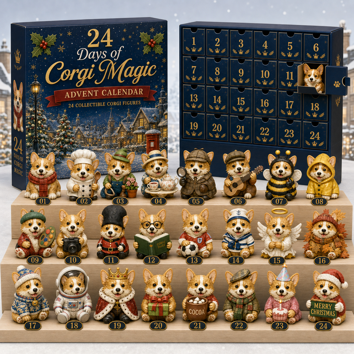 CorgiWonder – 24-Day Corgi Surprise Advent Calendar