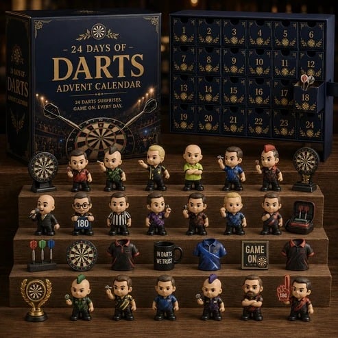 DartCrest – 24-Day Darts Advent Calendar