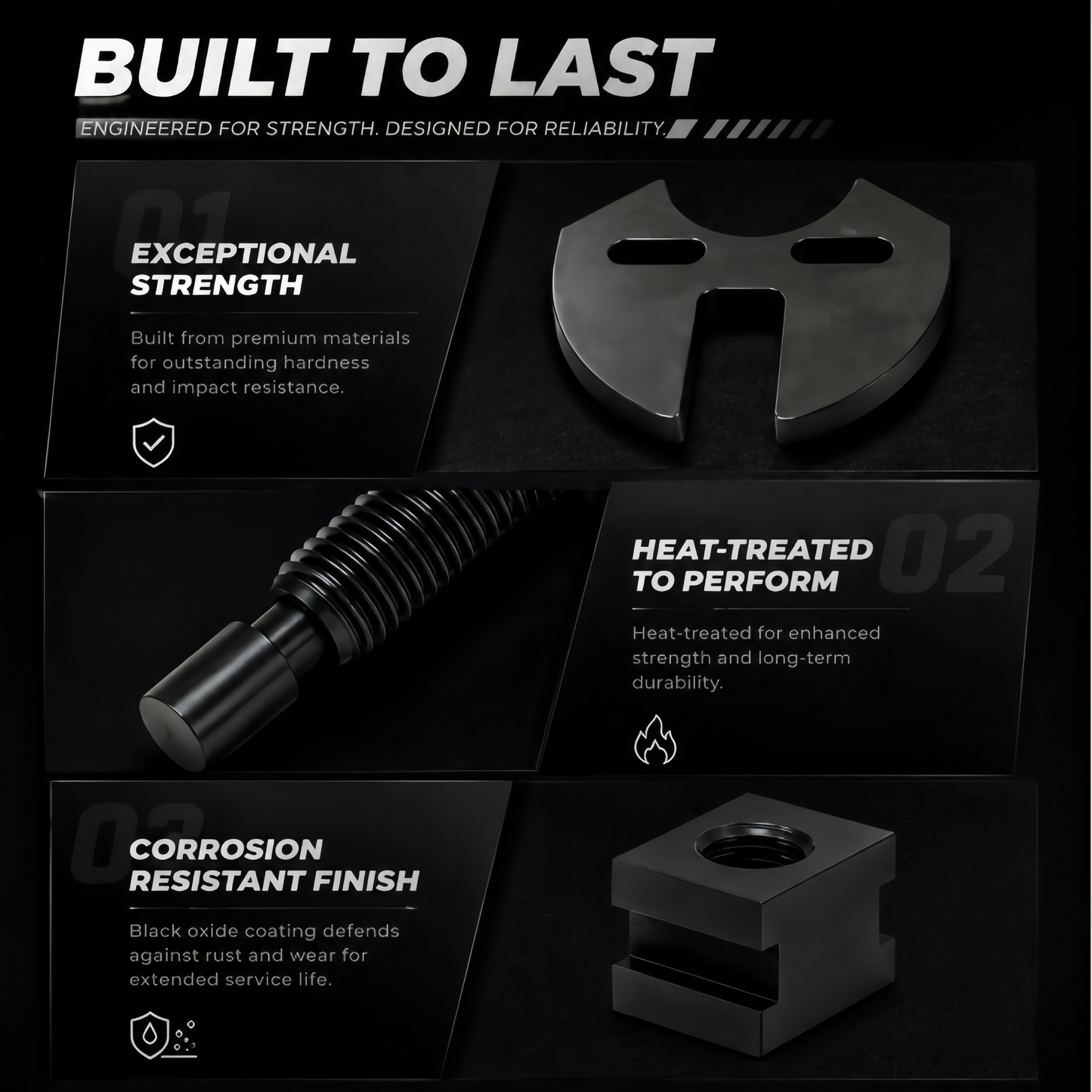 Heavy-Duty Wheel Hub Removal Tool Set for 5, 6 & 8 Lug Vehicles
