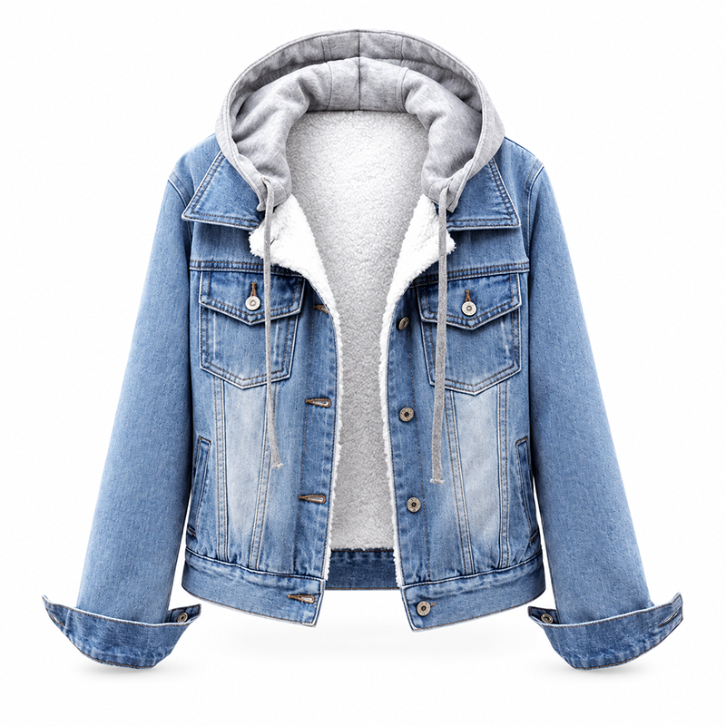 FrostDenim â Womenâs Layered Winter Jacket