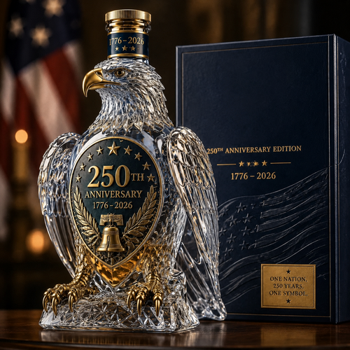 FreedomCrest – USA 250 Commemorative Decanter