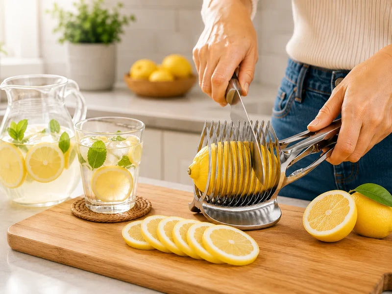 SlicePro – Safe & Precise Multi-Functional Food Slicer