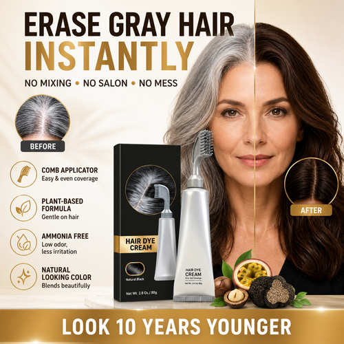 GrayGuard – Instant Gray Coverage Hair Dye Comb