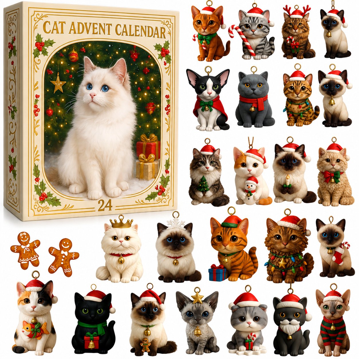 PurrCountdown – 2026 24-Day Cat Advent Calendar