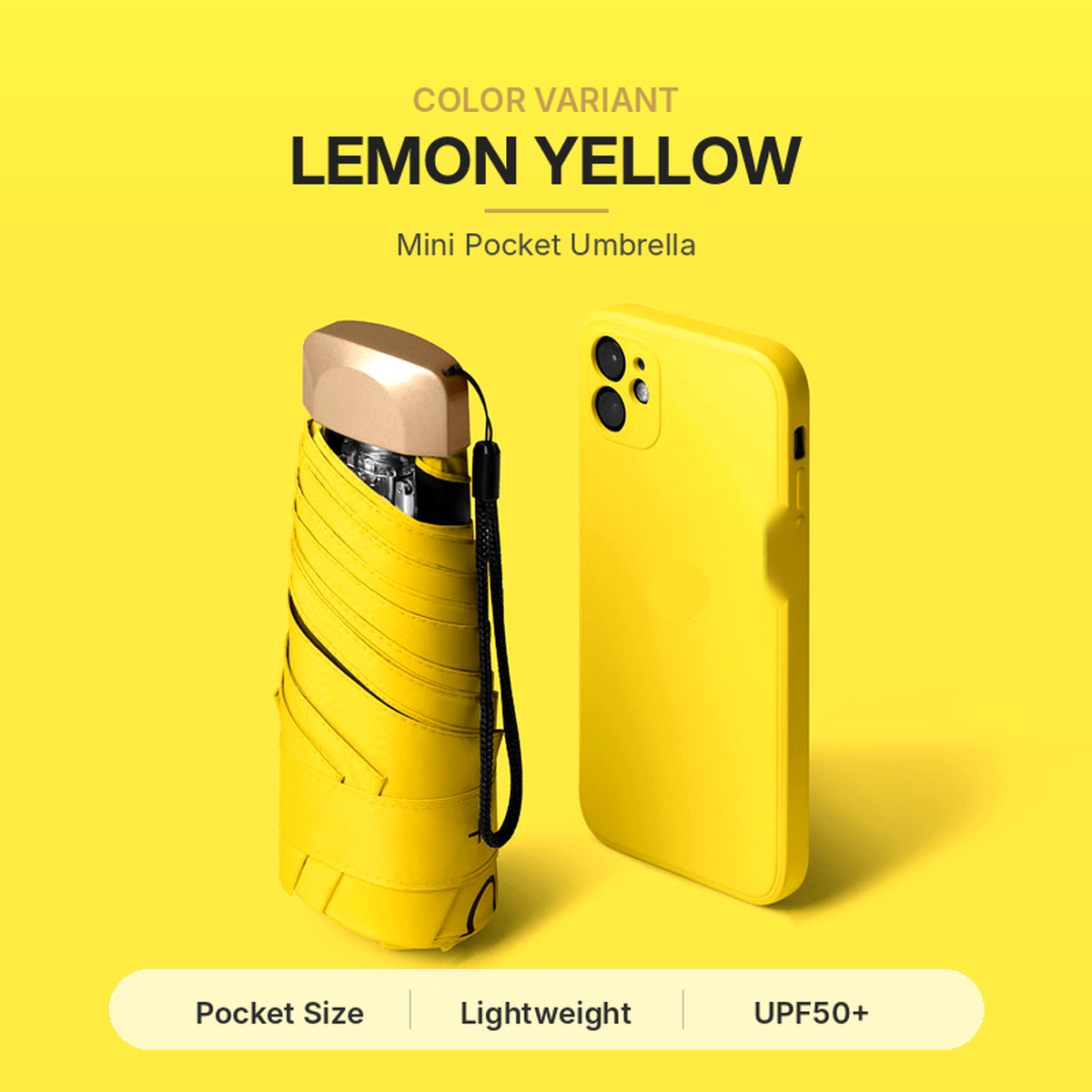 WeatherEase – Dual-Purpose Portable Umbrella