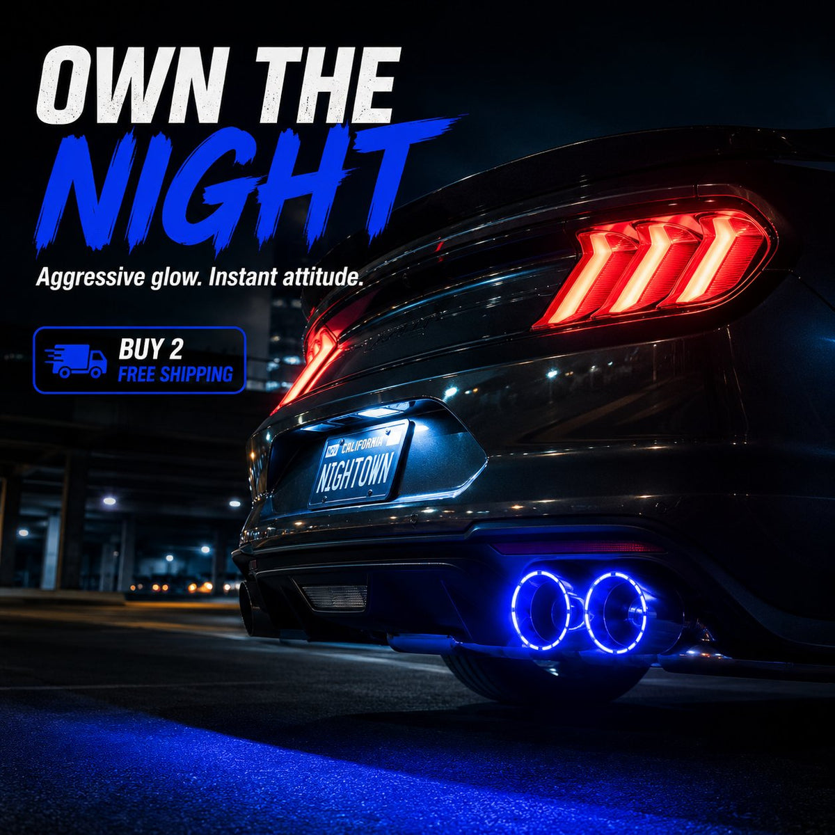 BlazeTail – Fire-Breathing Illuminated Exhaust Pipe