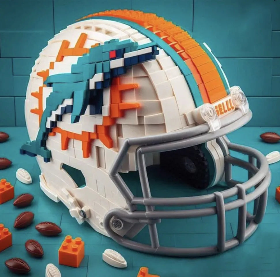 TouchdownBuild – NFL Team Helmet Brick Kit