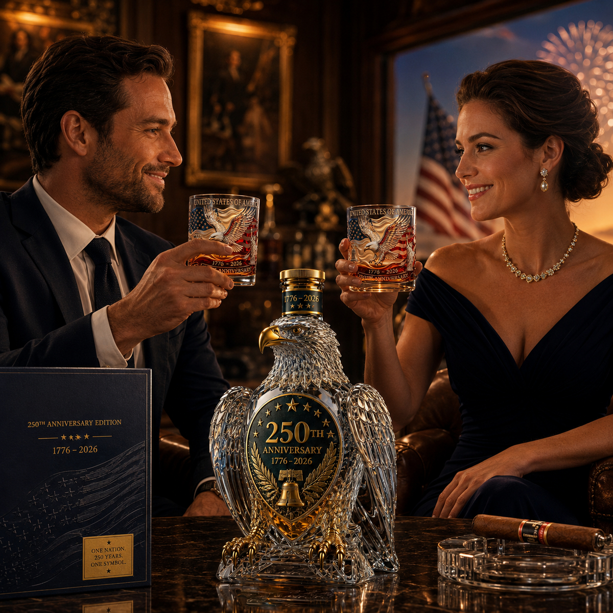 HeritageSpirit – 250 Years Of American Spirit Commemorative Bottle
