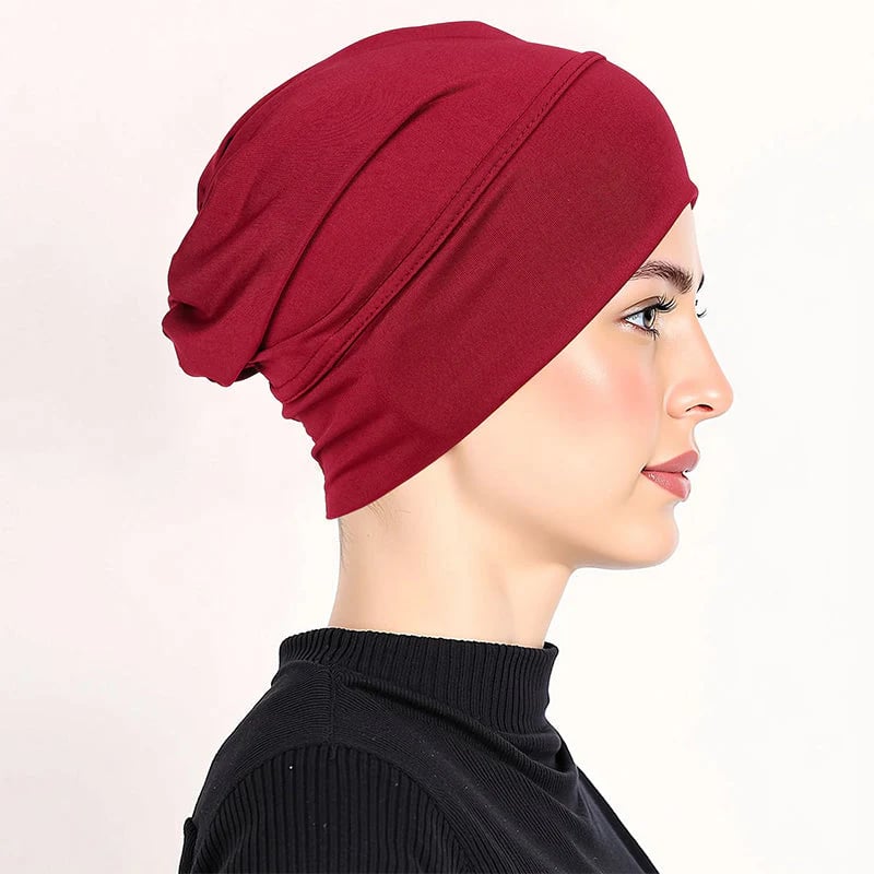 SilkVeil – Soft Stretch Headscarf Cap