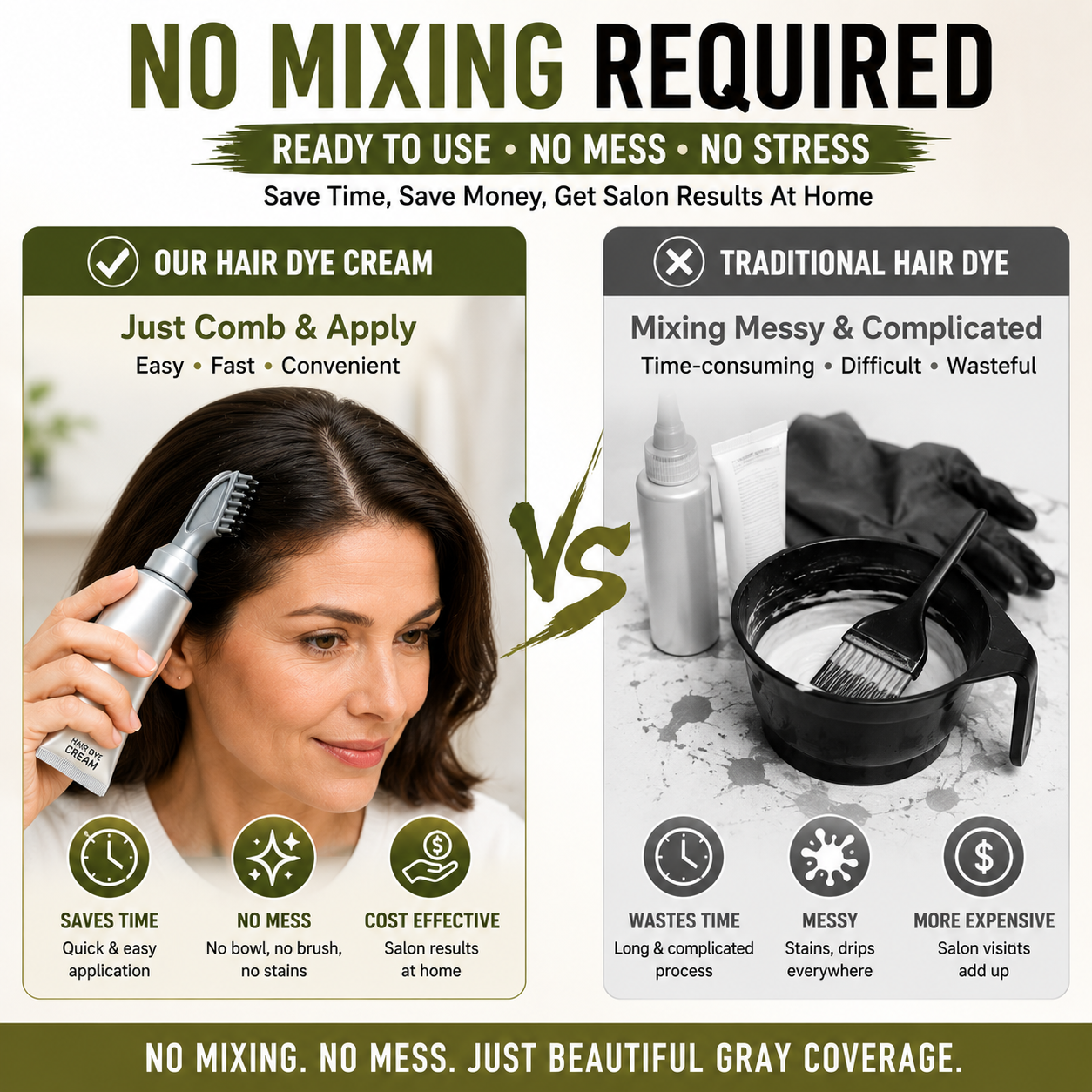 GrayGuard – Instant Gray Coverage Hair Dye Comb