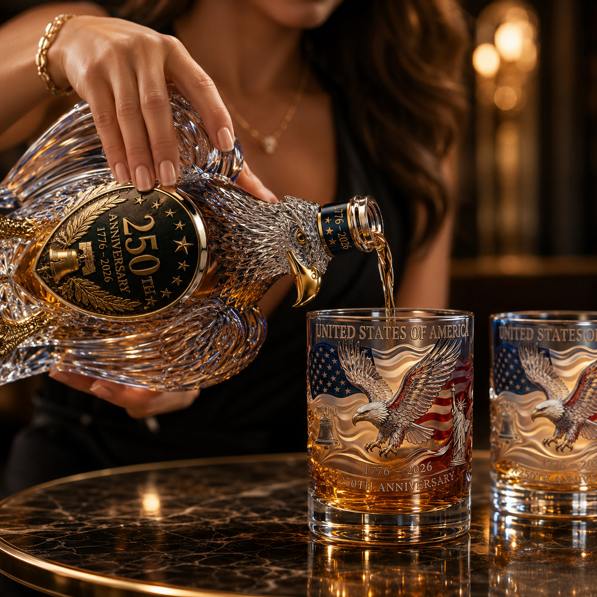 HeritageSpirit – 250 Years Of American Spirit Commemorative Bottle