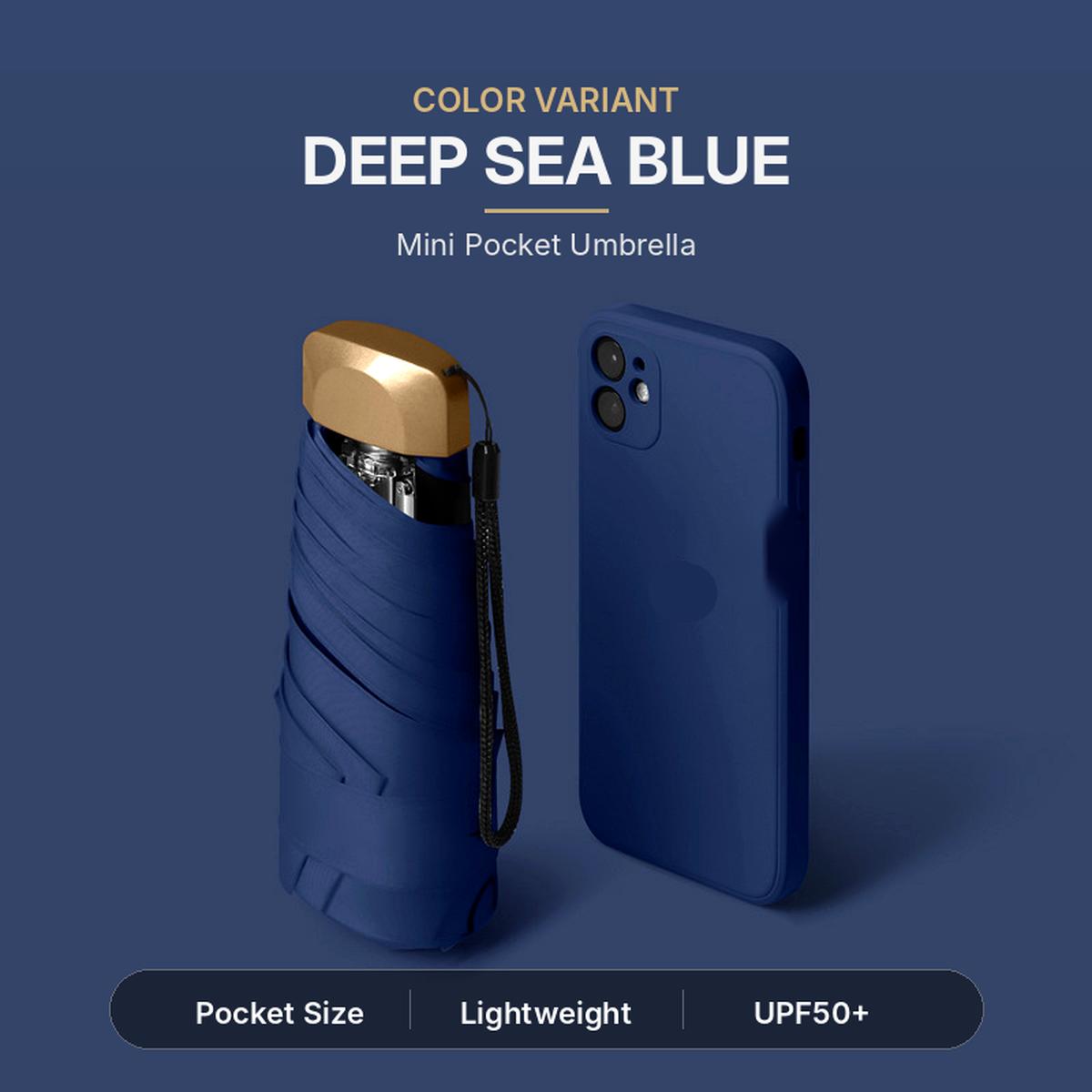 WeatherEase – Dual-Purpose Portable Umbrella