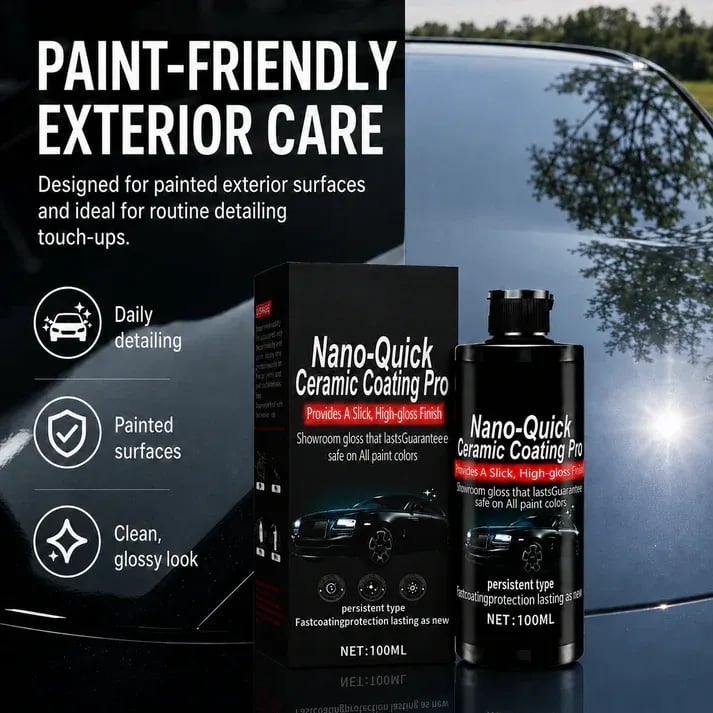 GlossVanta – Nano Ceramic Car Coating Spray