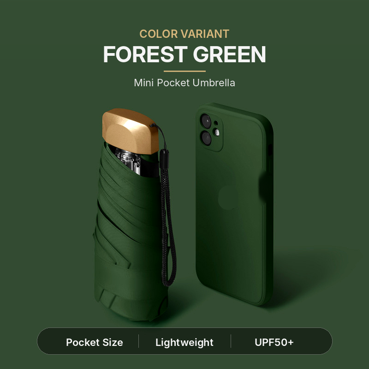 WeatherEase – Dual-Purpose Portable Umbrella