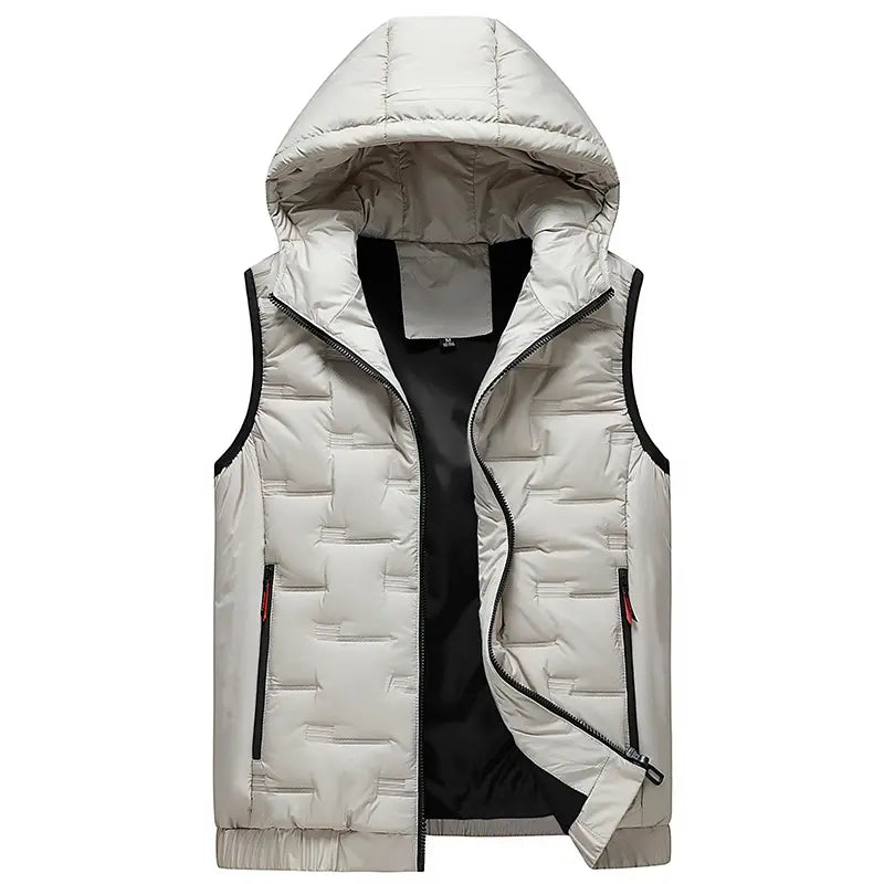 ArcticVail – Men’s Slim-Fit Hooded Zip Waistcoat