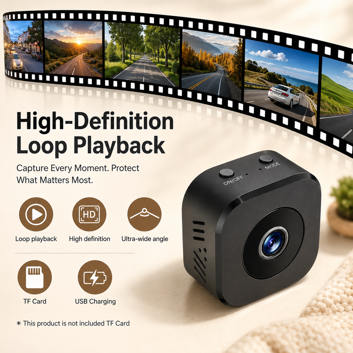 NightWatch – 1080P Wi-Fi Night Vision Camera