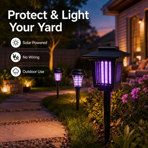 PestBeam – Solar Outdoor Insect Zapper Light