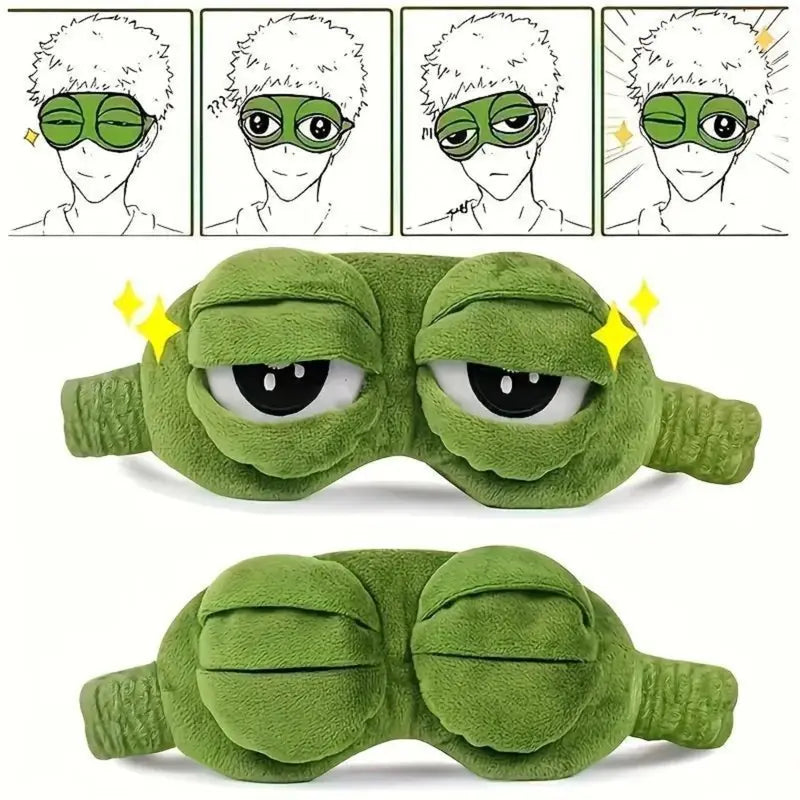 FrogDreams – Plush 3D Sleep Eye Mask