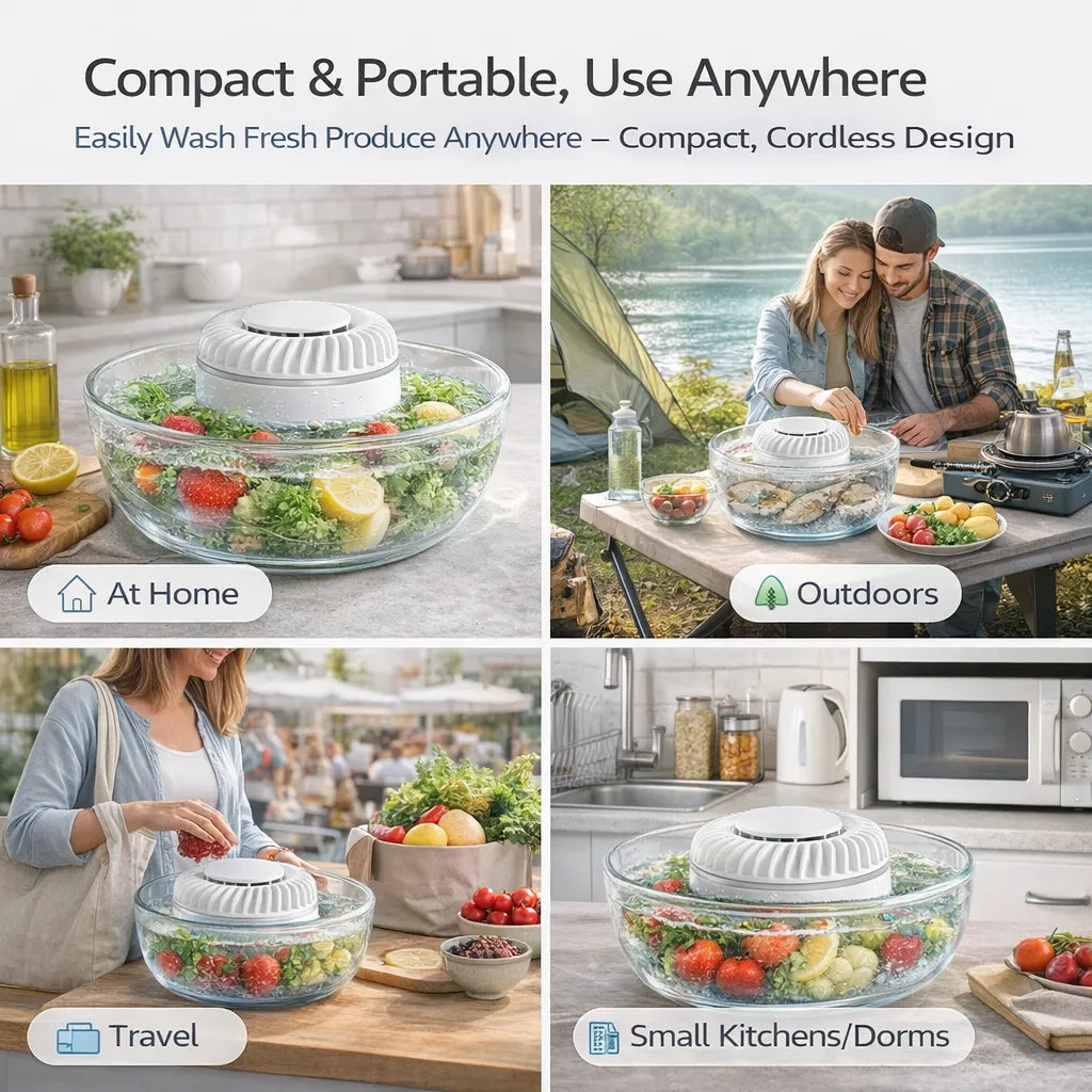PureWash – Smart Fruit & Vegetable Cleaning Machine