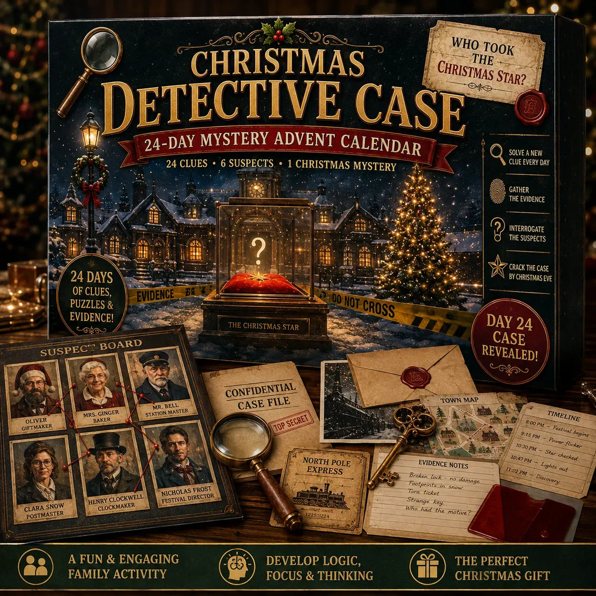 SecretQuest – Interactive Mystery Advent Calendar