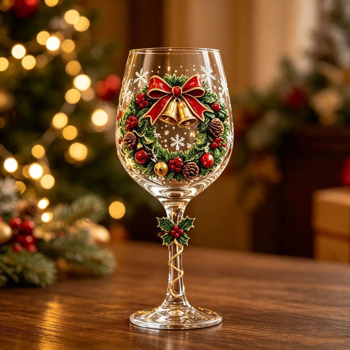 SantaSip – Festive 3D Christmas Glass