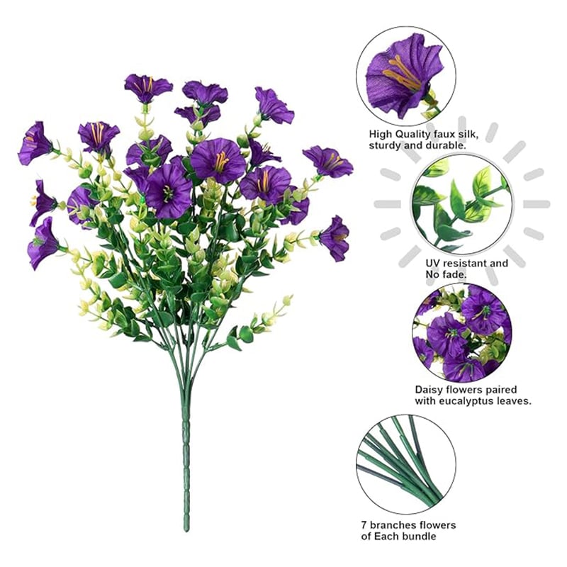 BloomHaven – Vibrant Morning Glory Garden Décor