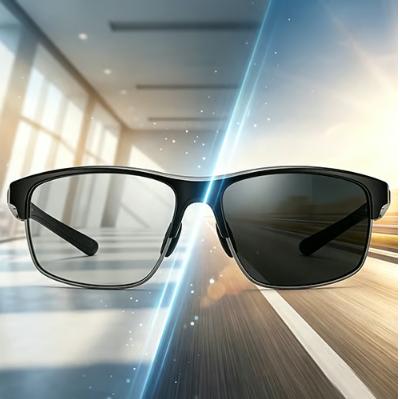 GlareGuard – Polarized Photochromic Sunglasses