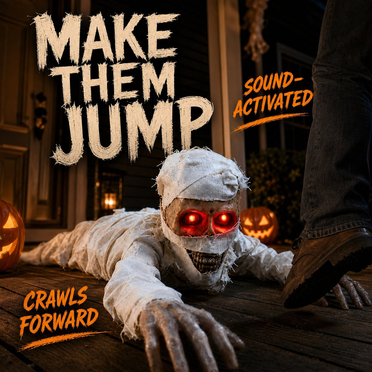 CreepCrawl – Animated Halloween Mummy Prop