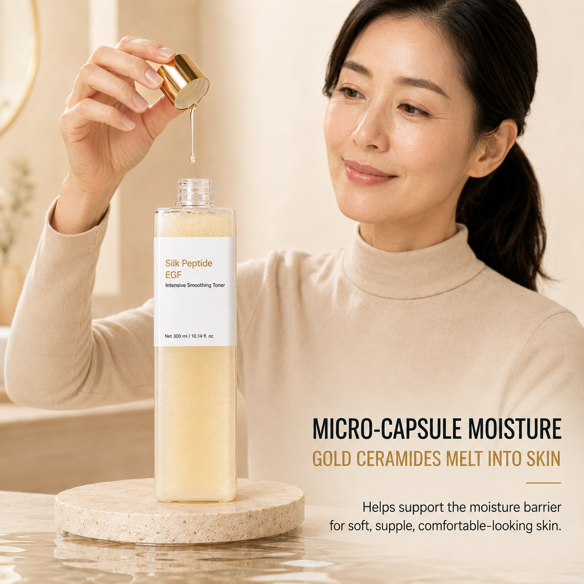 DermaLuxe – EGF Peptide Firming Toner