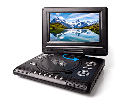 CinePort – 7.8-Inch HD Travel Entertainment Player