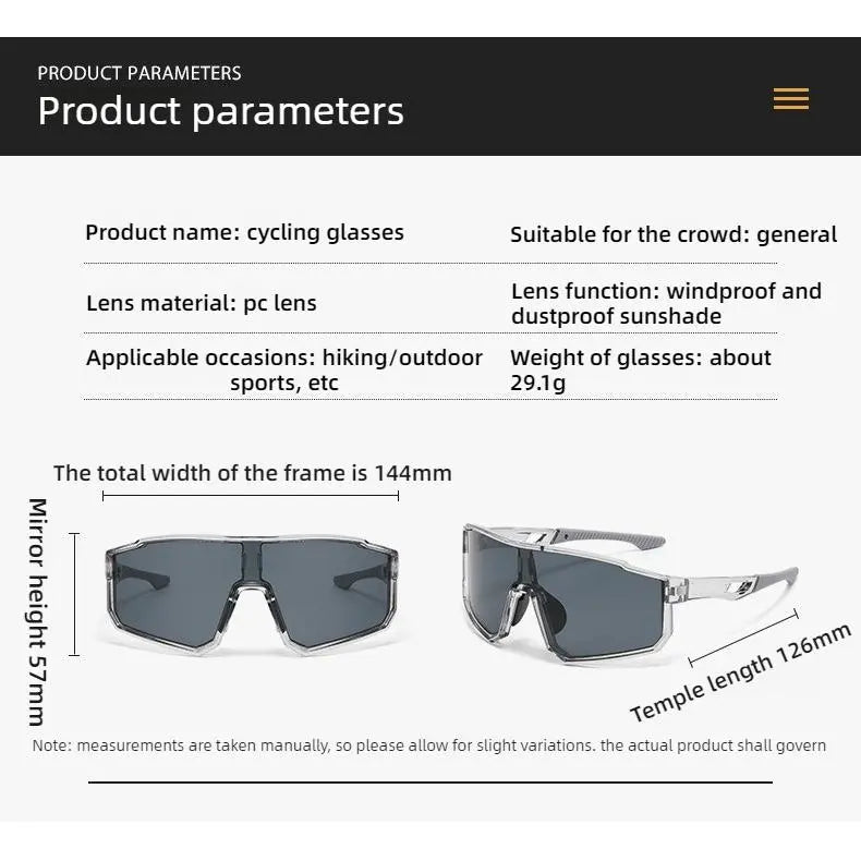 VibeShield – Colorful Mirrored UV400 Sunglasses