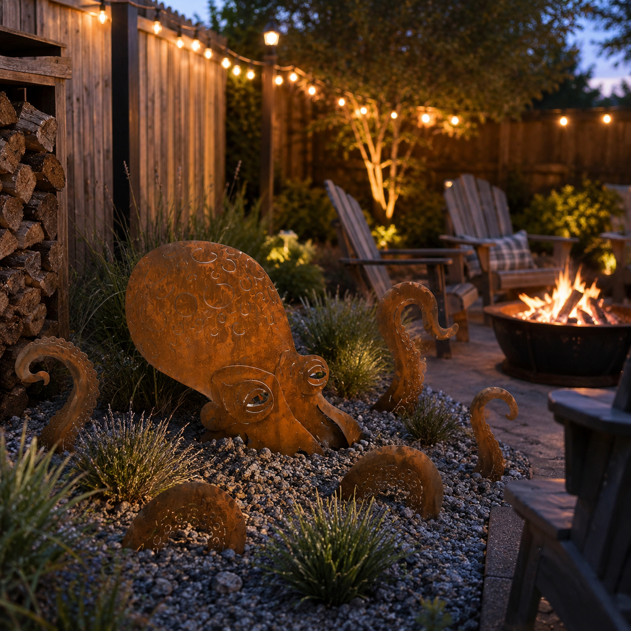 TentacleTitan - Kraken Garden Display