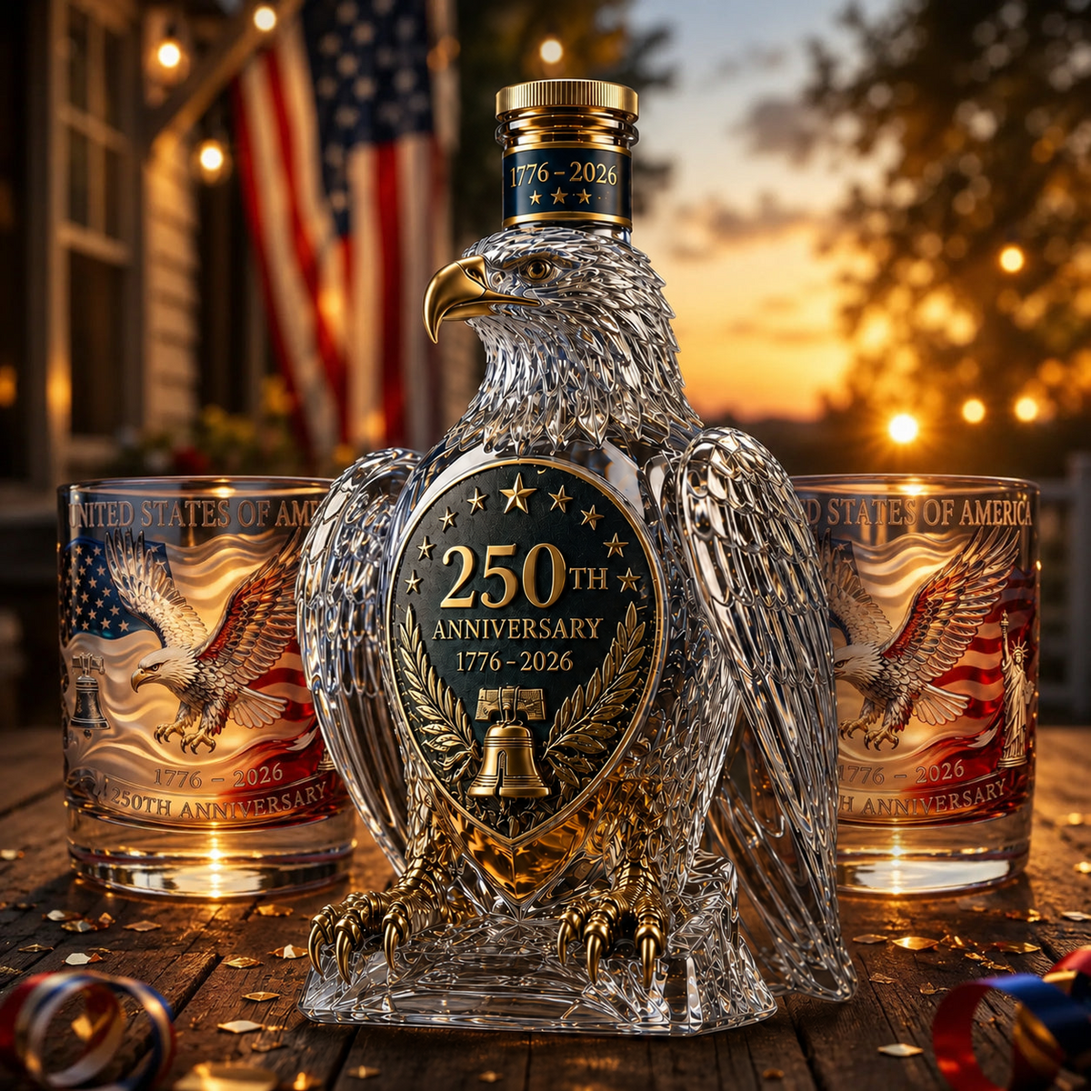 HeritageSpirit – 250 Years Of American Spirit Commemorative Bottle