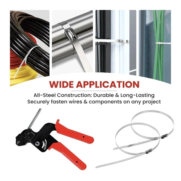 SteelBind – Stainless Steel Cable Tie Fastening Kit