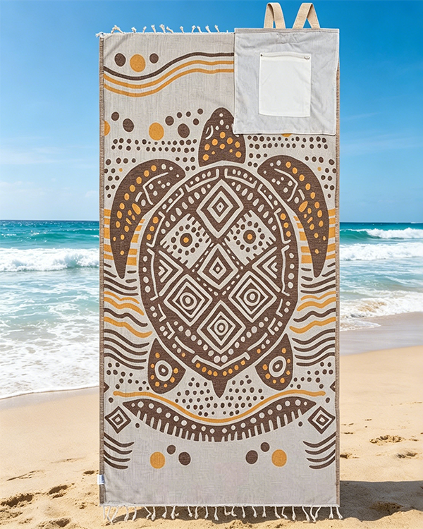BohoTide – 2-In-1 Turkish Cotton Towel Backpack