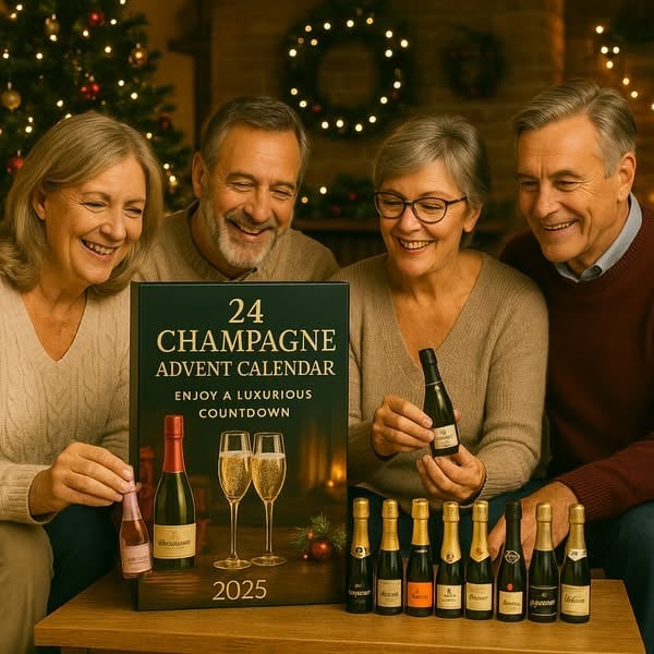 🔥Last Day 50% OFF -🥂2025  Champagne Advent Calendar🎄