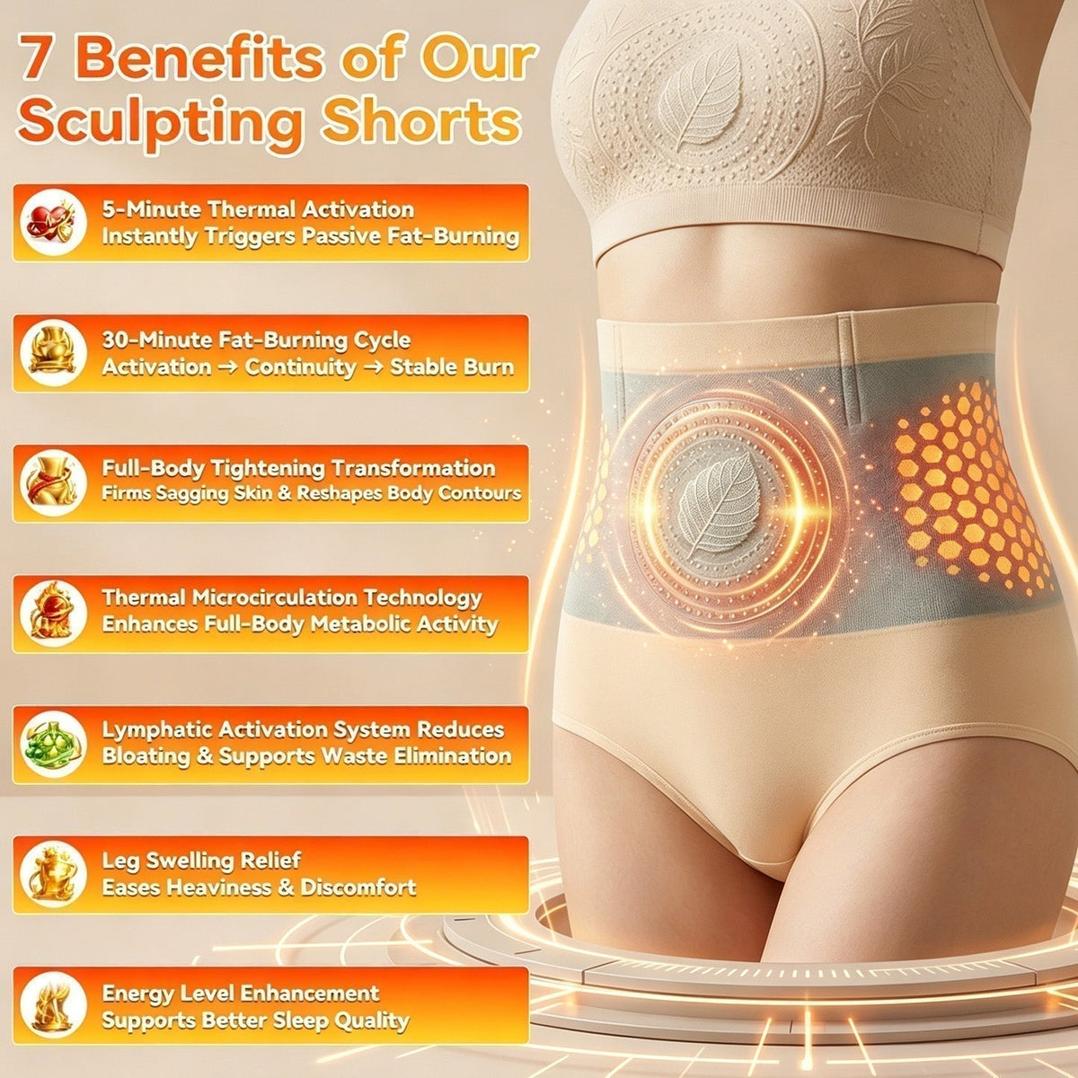 MoringaVanta – 4-In-1 Micro-Particle Shaping Shorts