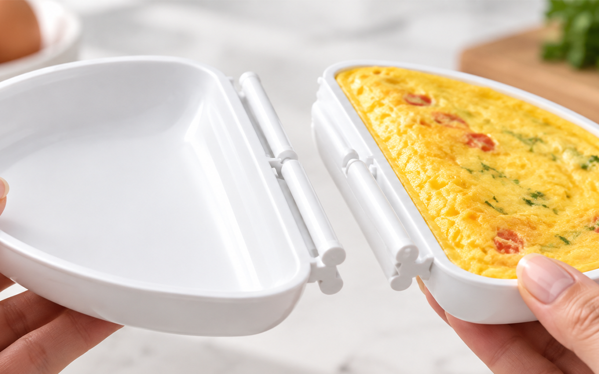 EggMate – 2-Egg Microwave Cooking Steamer