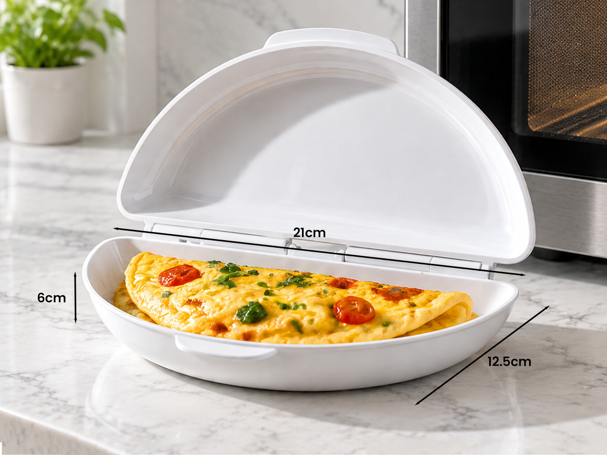 EggMate – 2-Egg Microwave Cooking Steamer