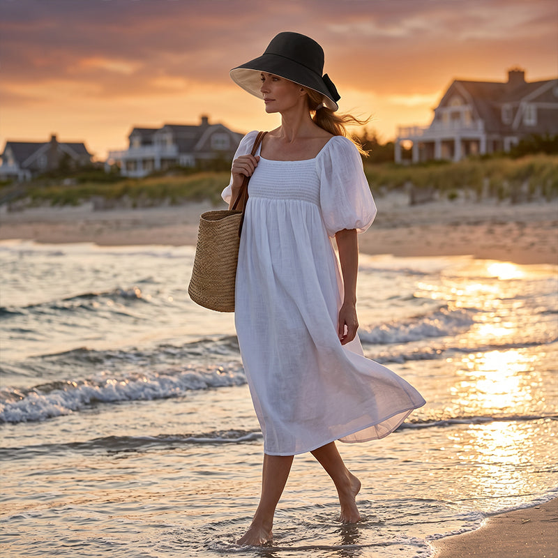Solara – Bowknot UV Protection Hat