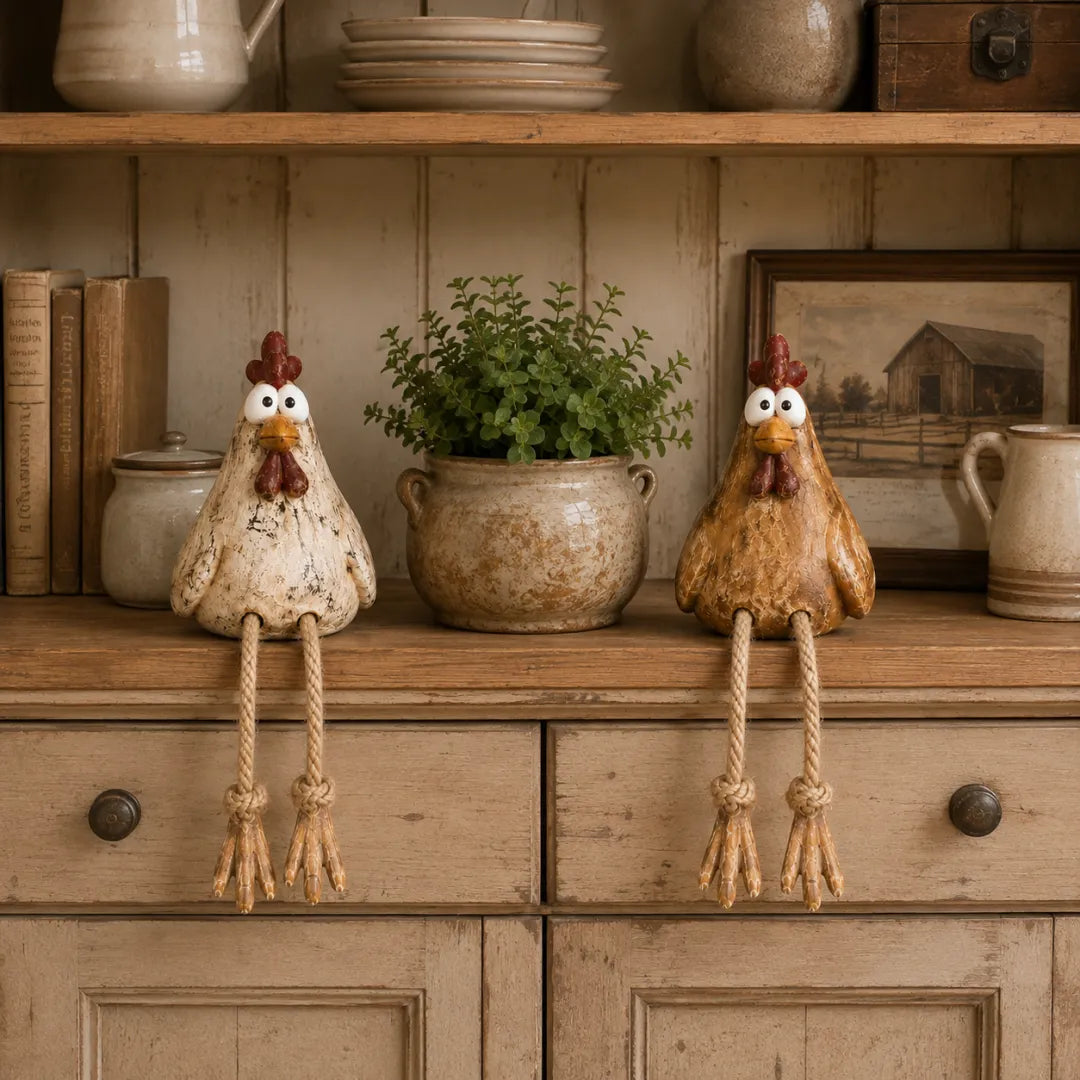 HearthFlock – Whimsical Farmhouse Animal Figurines