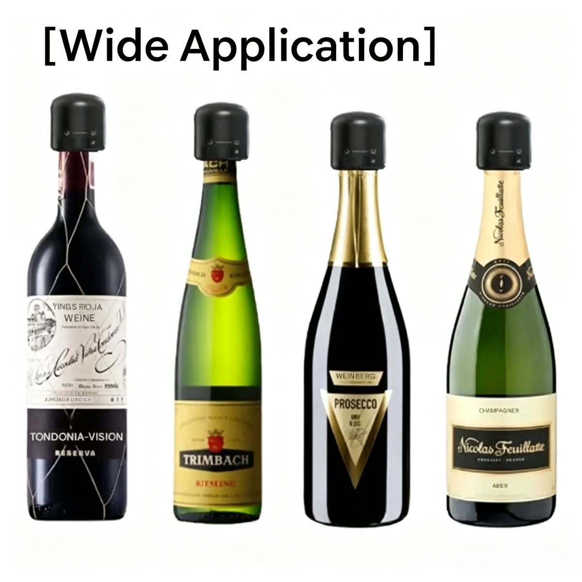 BottleBelle – Elegant Wine & Champagne Stopper