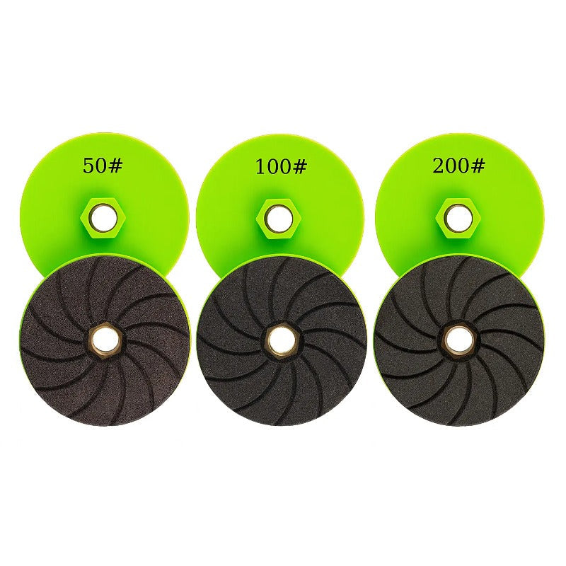 StoneForge – 3-Piece Silicon Carbide Grinding Wheel Set