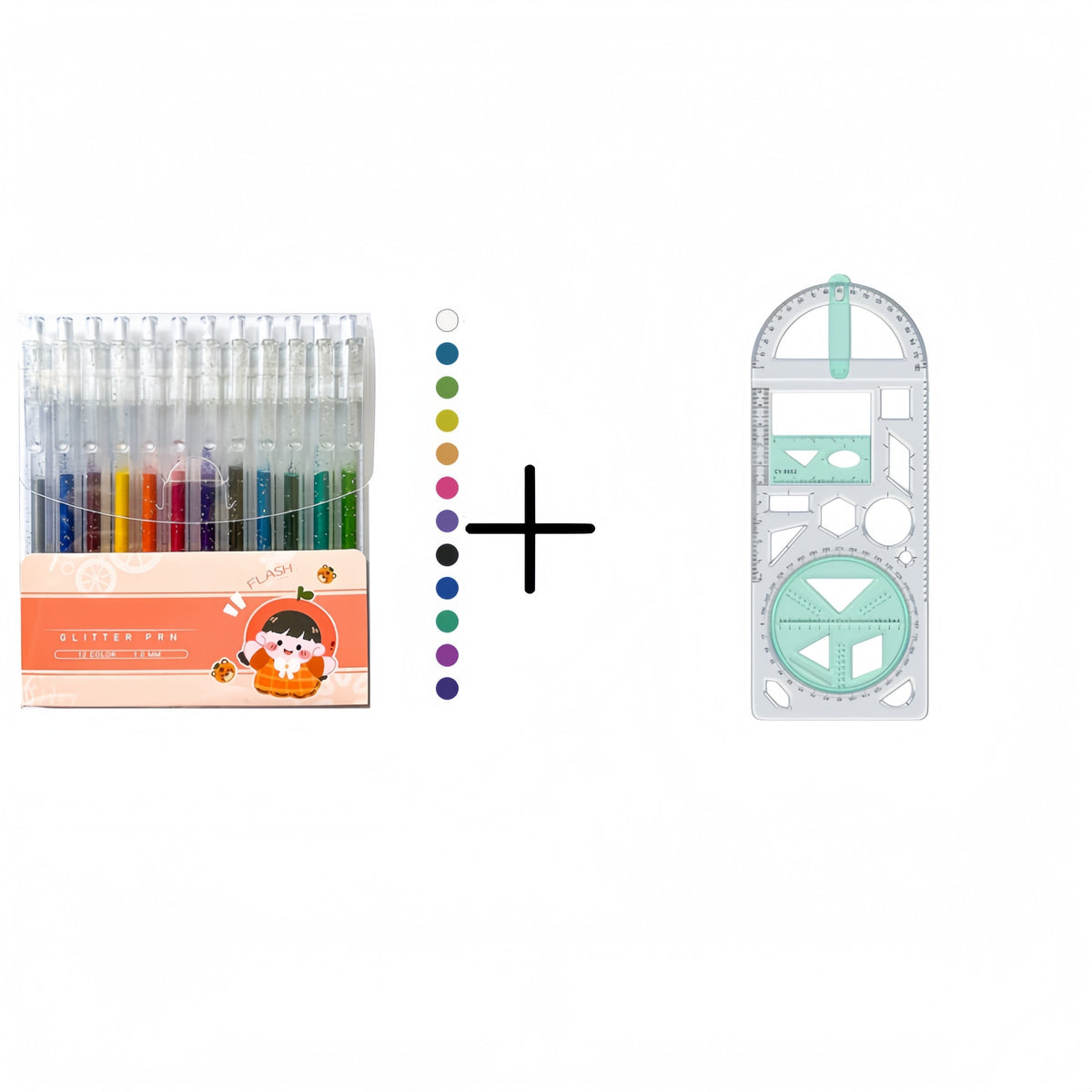 ShimmerWrite – Glitter Gel Pens for Journals & Crafts